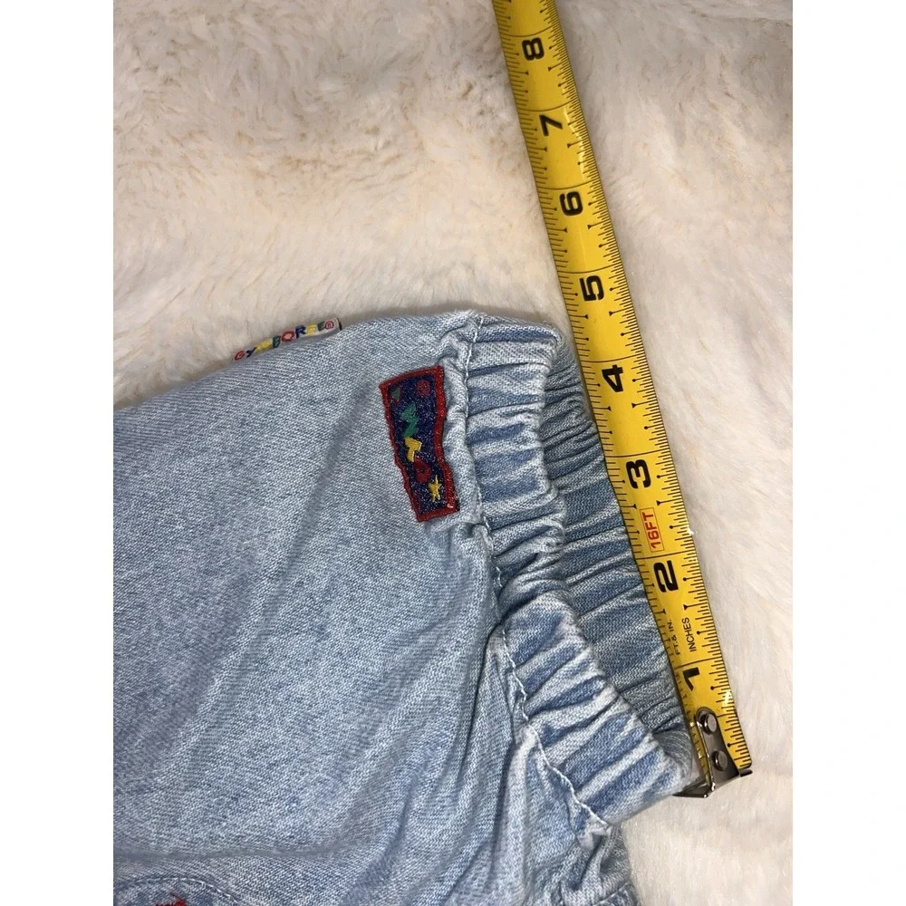 Gymboree Rainbow Tag Suspender Bubble shorts Overalls Color Block Set Fish